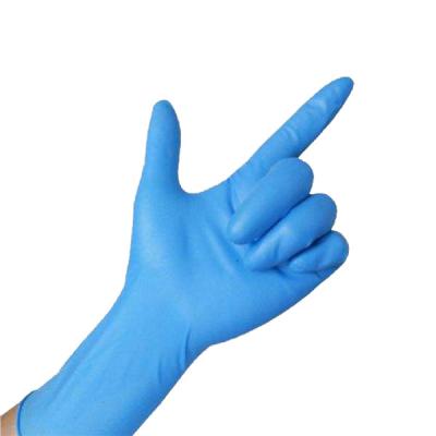 China Adult Anti Static Nitrile Exam Disposable Gloves 2 Years Shelf Life for sale