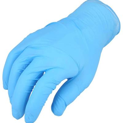 China EN455 Disposable Nitrile Examination Glove Powder Free X S M ize for sale