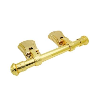 China 30*14cm Gold Plated Plastic Coffin Handles Bearing 150kg Weight for sale