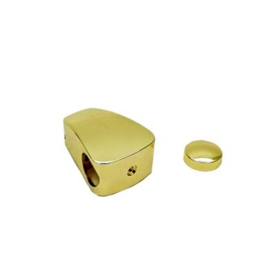 China Zamak Materail Coffin Fittings 1038 Gold Plated Casket Swing Handles for sale