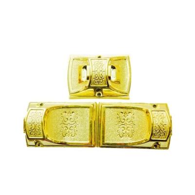 China Square Oversize American Style Casket Corners Gold Plated With 0.66m Short Bar for sale