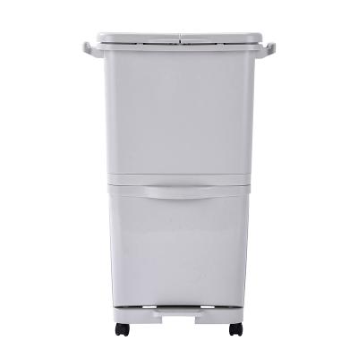 China 3 Layers Commercial Rubbish Bins , Eco Rubbish Bin Household Hotel Indoor for sale