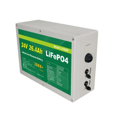 Китай IP55 LFP Lifepo4 Литийная батарея 26.4Ah 675.84Wh Пластиковый корпус продается