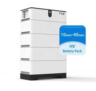 中国 EU High-voltage Stackable Solar Power Storage battery 10kWh 15kWh 20kWh LiFePO4 Battery For Hybrid Off-grid Solar Energy 販売のため