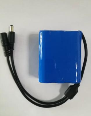 China 11.1V/12V 2600mAh 18650 lithium battery pack IEC62133 Medical equipment vacuum robot battery Te koop