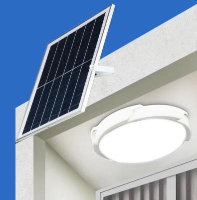 China Indoor Solar Ceiling Light Factory Direct With Remote Control Solar Light Lamp For Indoor Indoor Solar Light Home House for sale