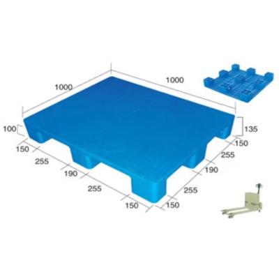 中国 湿気防止の単一の直面されたEPPパレット再生利用できる1200*1000*150mmユーロ プラスチック パレット 販売のため