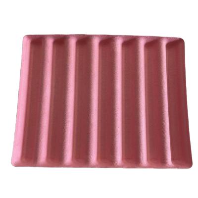 China 100% Disposable Wet Pressed Pulp Moulded Packaging For Cosmetic Products for sale