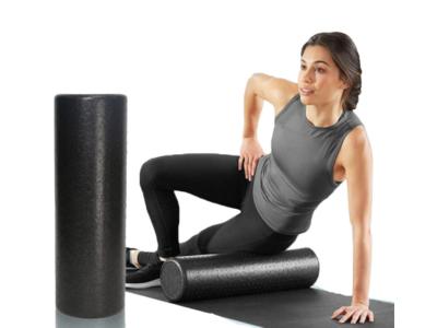 China Yoga Pilates Physical Therapy Hollow Fitness EPP Foam Roller Set For Back for sale