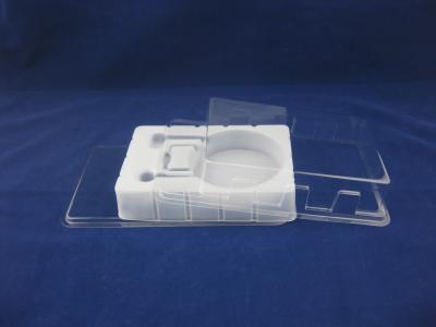 China Caixas do empacotamento plástico da eletrônica da bolha da parte superior personalizadas à venda