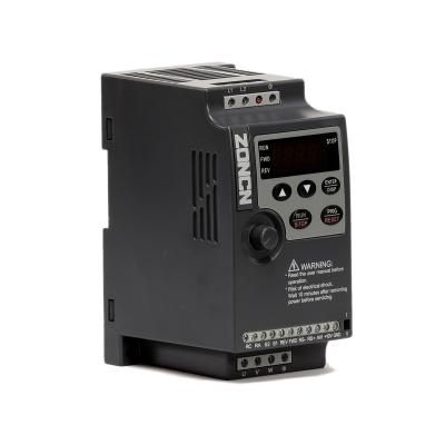 Chine ZONCN NZ100 INVERTER 0.75KW 220V LOW VOLTAGE VARIABLE FREQUENCY DRIVES WITH MULTIFUNCTIONAL INPUT à vendre