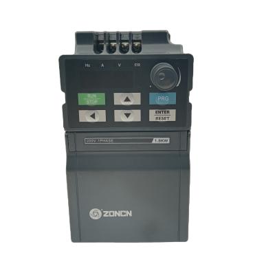 China 1.5KW Single Phase Vfd Variable Frequency Drive 220V AC Drives For Motor for sale