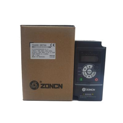 Китай 220v 380v ZONCN однофазный трехфазный переменный частотный привод VFD инвертор 0,75кВт 1,5кВт продается
