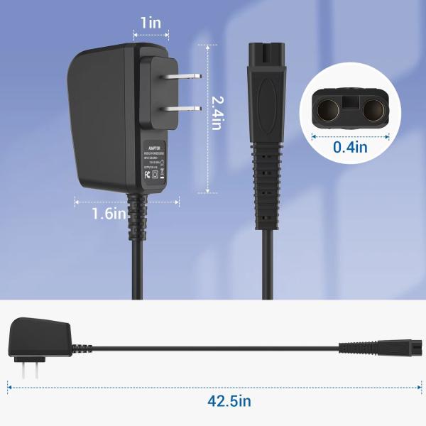 Quality Factory OEM 5V 5W Electric Shaver Charger Portable Safe Men Shaver Adapter For for sale