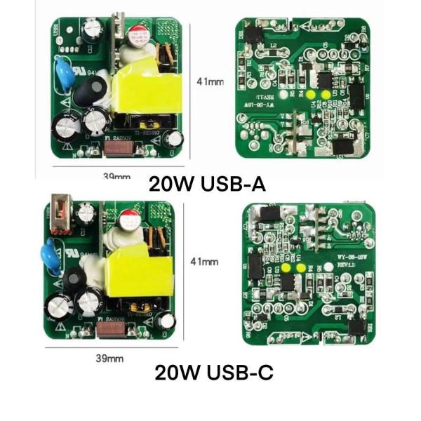 Quality Factory Direct 10W 20W 30W PD Charger Intelligent Wall Switching Power Supply for sale