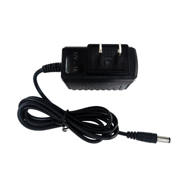 Quality Factory OEM Universal 12V 1A 12W Black 1M Input 100-240V-50/60Hz Power Cable for sale