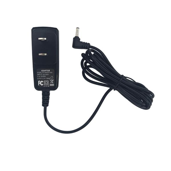 Quality 3.7V 100MA 0.37W Black 1M Input 100-240V-50/60Hz Power Cable Adapter for sale