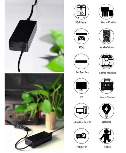 Quality Ac100-240v 50-60hz to Dc5v 6v 9v 9.6v 12v 14v 15v 16v 22v 24v Power Adaptor for sale