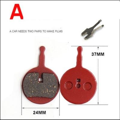 China Semi-metal Disc Brake Clips for MTB Bicycle Disc Brake Pads for SHIMANO Cassette for sale