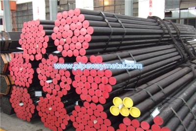 China Steel Seamless Line Pipe Galvanized / Black Varnish Surface 5 - 18mm Thickness for sale