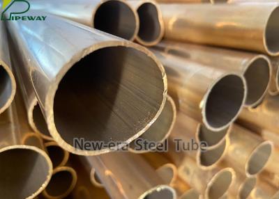 China ASTM B111 UNS NO C60800 Copper Nickel Pipe for sale