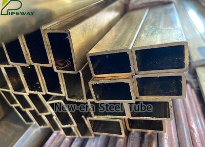 China tubo de bronze estirado a frio da liga do quadrado C27000 de 0.5mm à venda