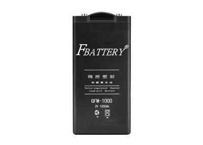China High Power Density Valve Regulated Lead Acid Battery 2V 1000Ah Longer Life for sale