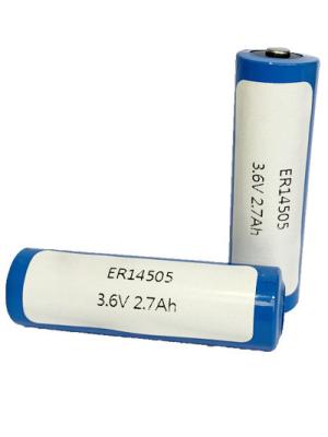 China ER14505M Lithium Thionyl Chloride Battery LiSOCl2 2200mAh Nominal Capacity for sale