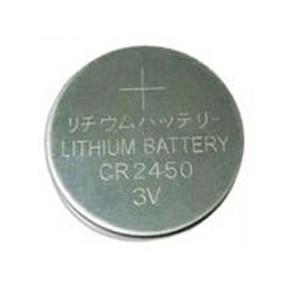 China CR2450 LiMnO2 Lithium Battery Highly Durable For Intelligent Fire Control System for sale