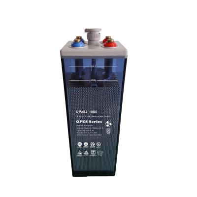 中国 密集した管状の陽極電池、2V1500Ahゲル信頼性が高い深い周期電池 販売のため