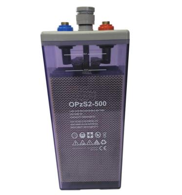 China 2V500Ah OPzS Battery Deep Cycle Tubular Plate Battery for sale