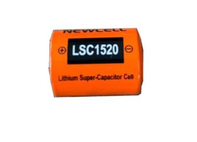 China Fully Sealed Wireless LSC1520 Lithium Supercapacitor Cell for sale