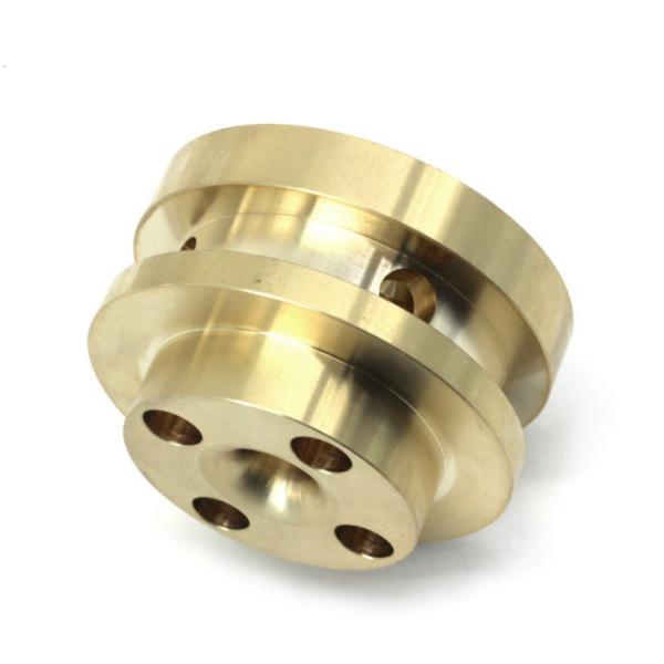 Quality HPb63 HPb62 Brass CNC Turned Parts 0.01mm Cnc Turning Milling Parts for sale