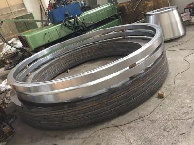 China 1.4462 S32750 Forging Parts Pulping Printing Stainless Steel Tank Flange for sale