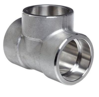 China 1/8 Nickel Alloy Fittings Butt Weld Tee MSS SP-43 MSS SP-95 for sale