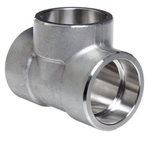 Quality 1/8 Nickel Alloy Fittings Butt Weld Tee MSS SP-43 MSS SP-95 for sale
