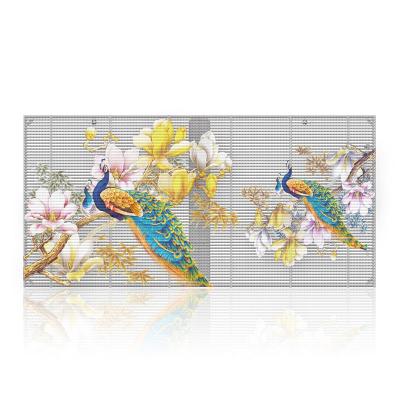 China HD Transparent LED Screens Curtain Display P3.91 Rohs for sale