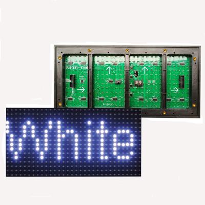 China 10mm Single LED Moving Message Display Sign P10 Smd LED Module 320*160mm for sale