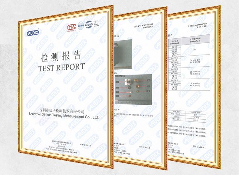 Quality Test Report - GUANGZHOU GUOMAT AIR SPRING CO. , LTD