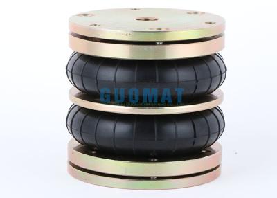 China 4 1/2X2 Steel Double Convoluted Air Bag SP2441 Dunlop Flange Connection for sale
