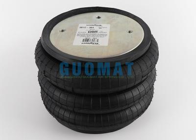 China Cylindrical Goodyear Air Spring 3B12-304 Triple Bellow Air Bag for sale