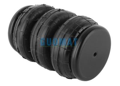 China 3B2300 3E2300 Triple Bellow Suspension Air Spring 187mm Height Universal Air Bag For Trailer Axle for sale