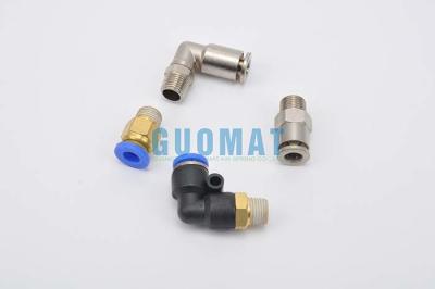 China G1 / 8 Air Nozzle Air Spring Kit Quick Connector And Right Angle Turn for sale