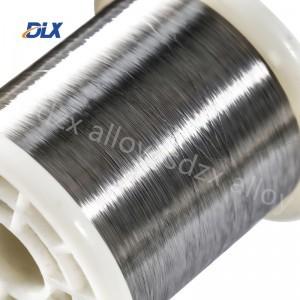 China High Temperature Wire 1mm 1.5mm 2mm Braided Aluminum Alloy Wire Nickel Chromium Alloy Wire for sale