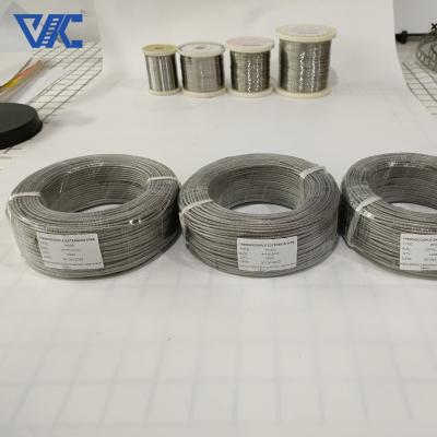 China PVC/Silicone/FEP/Stainless Steel/Fiberglass Insulation K /J/E/T/N Type Thermocouple Wire Compensation Cable Extension Wi for sale