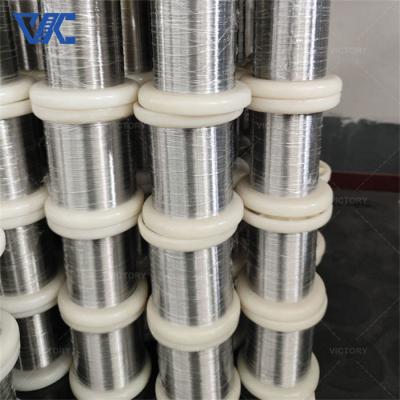 China Bright Annealed Soft FeCrAl Alloy 0Cr21Al6 OhmAlloy142A Heating Resistance Round Wires for sale