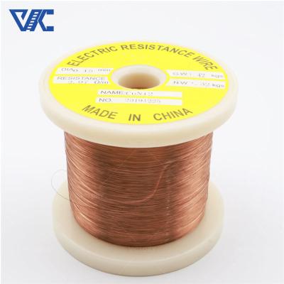 China New Constantan 6J11 Copper Nickel Alloy Resistance Wire Flat Strip Ribbon Wire for sale