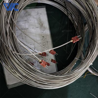 China Mineral insulated Cable Type K J T E MI Thermocouple Heating MI Cables for sale