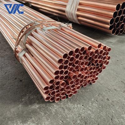 China 99.9% Pure Copper Pipe C12200 Copper Tube for air conditioning systems for sale