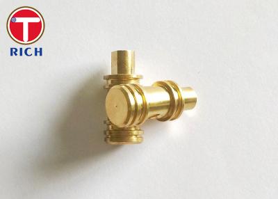 China CNC Brass Brass Turned Parts Precision Hardware Parts Turning And Milling Compound Machining for sale